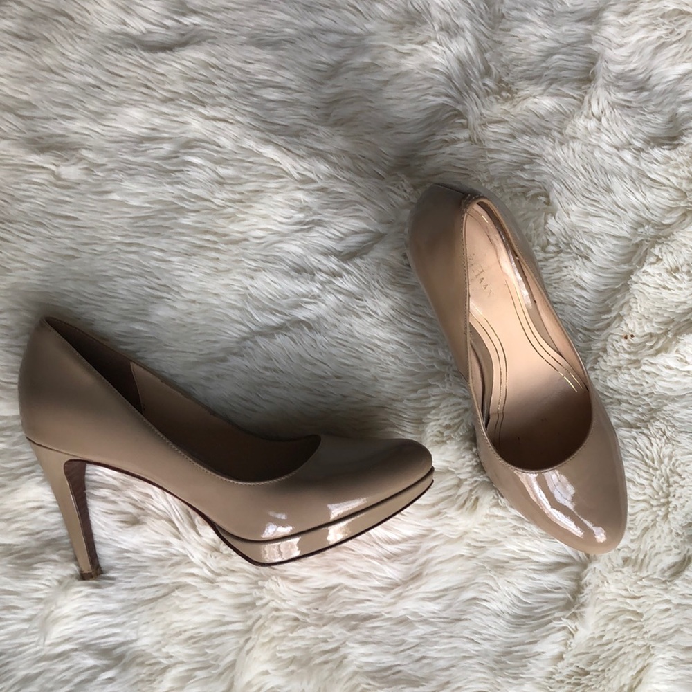 Cole Haan Nike Air pumps color: Bone
